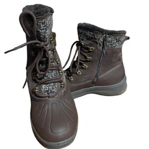 Baretraps Altessa Snow Boot sz 10M brown - excellent condition